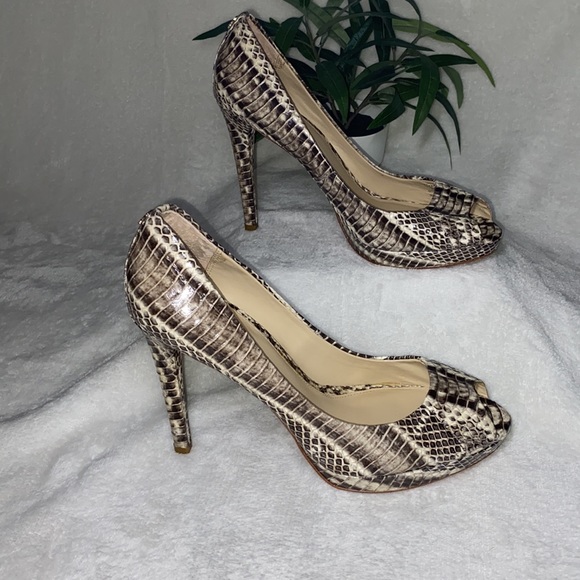 Coach Selma Python Pumps - Picture 5 of 12